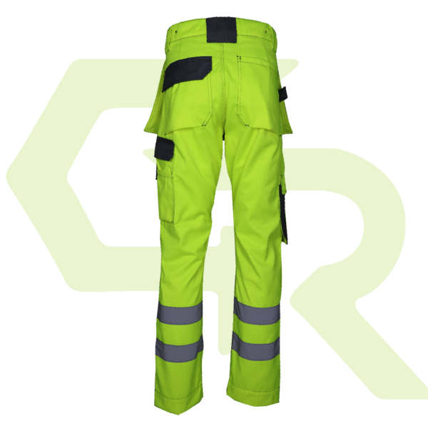 High-Visibility Reflective Cargo Work Pants | Durable, Comfortable & Safety-Enhanced - Image 3