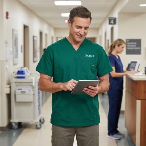 Scrub Medical Top