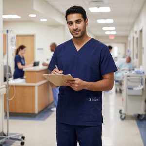 Scrub Medical Top