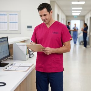 Scrub Medical Top