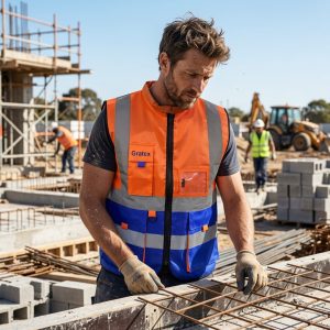 Double Color Hi-Visible Safety Vest