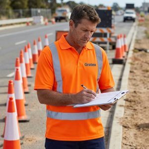 Hi-Viz Safety Polo Shirt