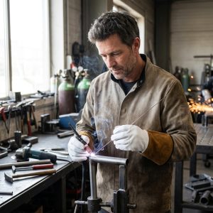 Leather Tig Welding Gloves