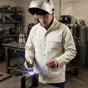 Leather Work Jacket