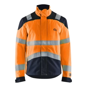 Double Color Winter Hi-Viz Safety Jacket With Quinted Lining