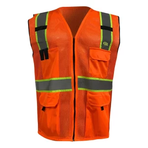 Safety Vest With Reflector Tape